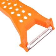 Pelapatate portatile per frutta e verdura, mela, cetriolo, patate, Vegetable Cutter(Orange)