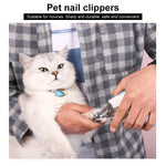 Set tagliaunghie e lucidante per animali domestici piccoli