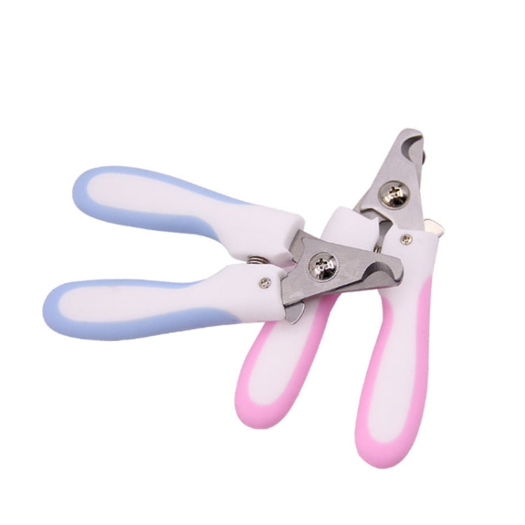 Set tagliaunghie e lucidante per animali domestici, misura: piccolo, Small Pink, Small Blue