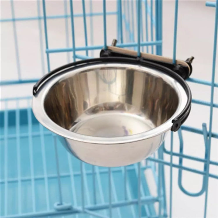 Ciotola per cani in stile sospensione in acciaio inossidabile, misura: M, Size: Medium