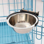 Ciotola per cani in stile sospensione in acciaio inossidabile, dimensioni: Mini, Size: Mini
