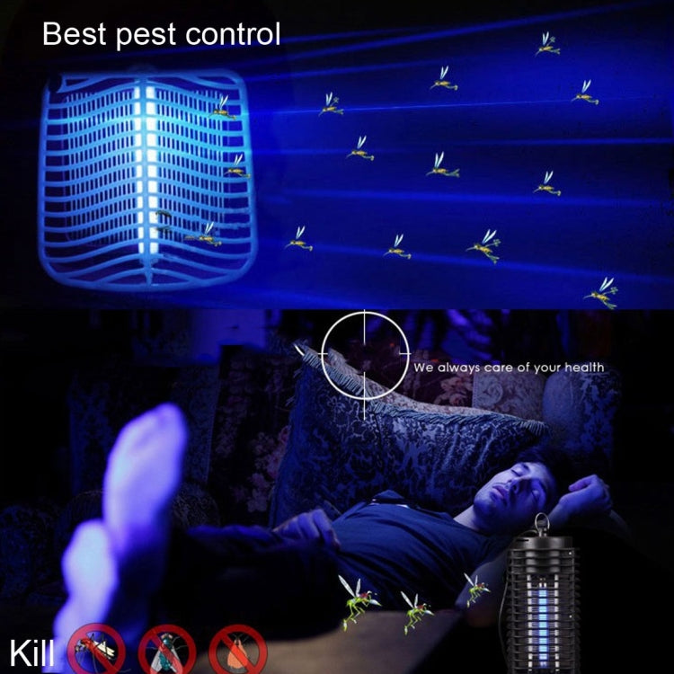 3W Microonde Insetticida Elettrico Mosquito Fly Bug Insect Control con Lampada Trappola, AC 110V, Spina USA, AC 110V  US Plug