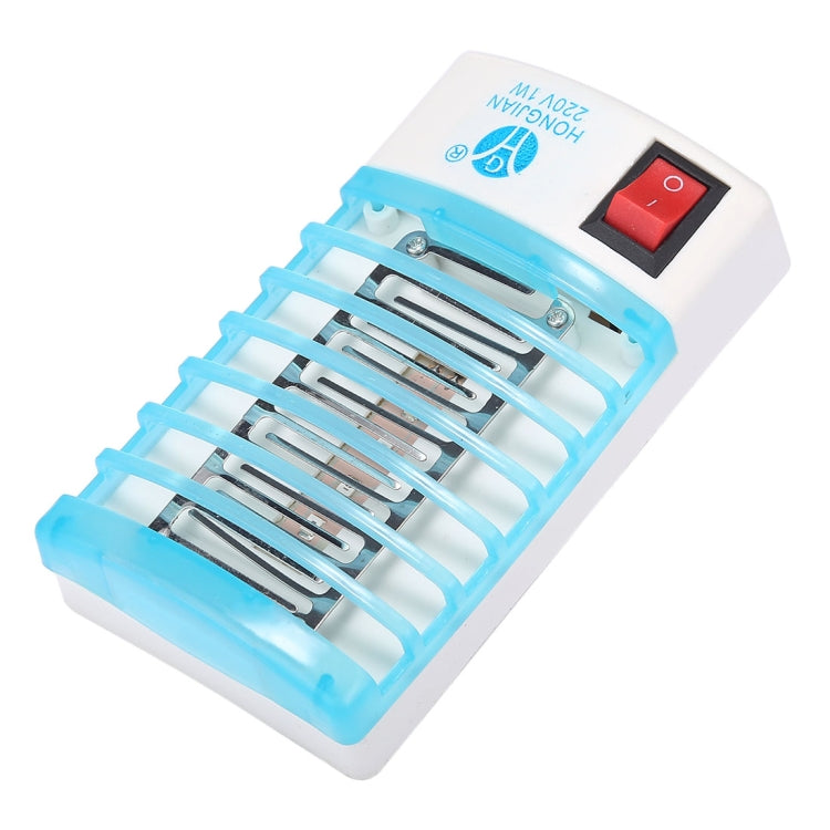 Lampada notturna antizanzare 4 LED luce blu US Plug