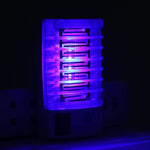 Lampada notturna antizanzare 4 LED luce blu US Plug