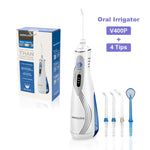 Waterpulse V400Plus irrigatore orale cordless ricaricabile USB