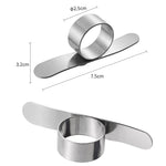 Strumento per sbucciare arance in acciaio inox 5 pezzi