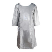Grembiule per animali domestici Mezza manica Abito di bellezza Toelettatura per animali domestici Grembiule per estetista Abbigliamento impermeabile Grembiuli per negozi di animali, L, Lunghezza: 95 cm, Size:L Color:Silver