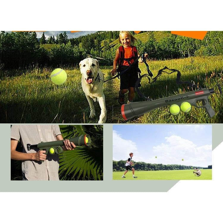 Lanciatore tennis per addestramento cani 52x19x9 cm