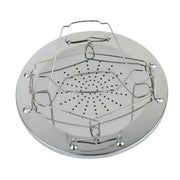 Attrezzi da campeggio all'aperto Portapane pieghevole da campeggio pieghevole in acciaio inossidabile a 4 fette, Bread Toast Rack