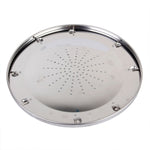 Portapane pieghevole in acciaio inox per 4 fette 22x12 cm