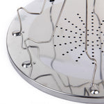 Portapane pieghevole in acciaio inox per 4 fette 22x12 cm