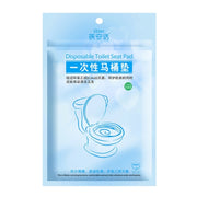 Tappetino per carta igienica usa e getta, impermeabile, antibatterico, da viaggio, da 10 pezzi, Anti-bacterium Toilet Seat Cover