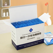 Tappetino per carta igienica usa e getta da viaggio da 50 pezzi, 50 PCS Toilet Seat Cover