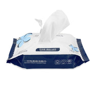 Asciugamano per il viso monouso in cotone multiuso portatile da 20 pezzi Asciugamano detergente a doppio uso bagnato e asciutto Asciugamano morbido per i viaggi, 20 PCS