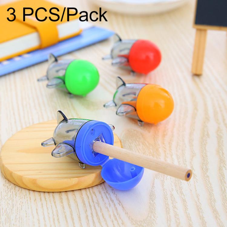 Set 3 temperamatite stile aeronautico in plastica