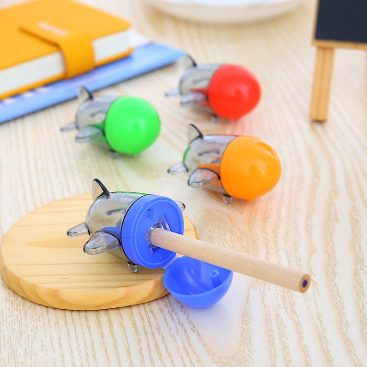 3 PCS creativo carino piccolo stile aeronautico temperamatite macchina meccanica forniture per ufficio di cancelleria scolastica, consegna colore casuale, Aircraft Style