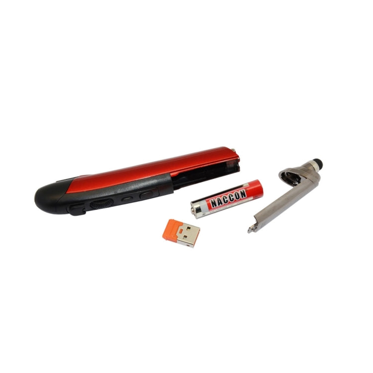 PR-08 2.4G Innovativo mouse wireless portatile stile penna, supporta Windows 8/7/Vista/XP/2000/Android/Linux/Mac OS., Distanza effettiva: 10 m, PR-08 (Red), PR-08 (Blue), PR-08 (Grey), PR-08 (Black), PR-08 (White)