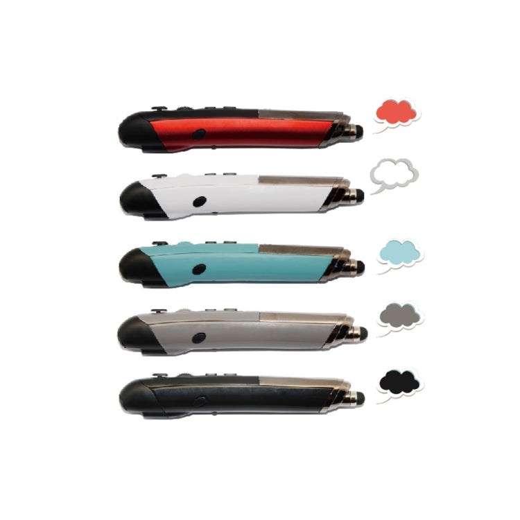 PR-08 2.4G Innovativo mouse wireless portatile stile penna, supporta Windows 8/7/Vista/XP/2000/Android/Linux/Mac OS., Distanza effettiva: 10 m, PR-08 (Red), PR-08 (Blue), PR-08 (Grey), PR-08 (Black), PR-08 (White)