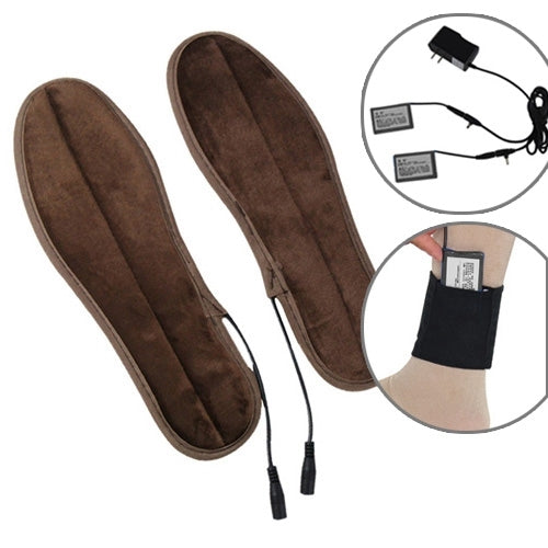 Solette riscaldate alimentate a batteria al litio e ricaricabili mantengono i piedi caldi, mantengono al caldo 8-9 ore, dimensioni: 43-44 iarde, Size: 43-44yard