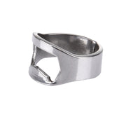 Bottiglia di birra e apriscatole in metallo stile anello da 10 pezzi, diametro interno: 2,2 cm, 10pcs Ring Style