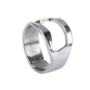 Bottiglia di birra e apriscatole in metallo stile anello da 10 pezzi, diametro interno: 2,2 cm, 10pcs Ring Style
