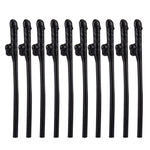 10 Cannucce nere Dicky da 19 cm per sorseggiare
