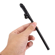 10 cannucce Dicky da sorseggiare, lunghezza: circa 19 cm, Dicky Sipping Straw(Black)