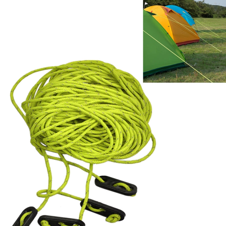 Naturehike NH15A001-G Tenda da campeggio esterna 4*4 Tenda da sole Cordini riflettenti Guy Line Cord Paracord, consegna colore casuale, Tent Reflective Rope Green, Tent Reflective Rope Red