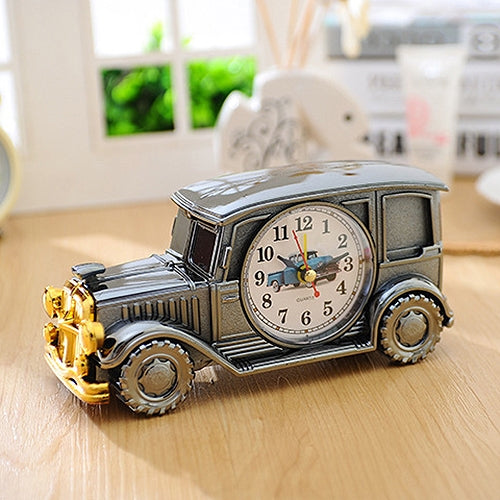 Sveglia con puntatore modello auto d'epoca multifunzionale