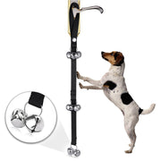 Campanello da addestramento per cani da compagnia Corda in nylon Corda da trazione Campanello al guinzaglio Campana anti-smarrimento per cani con 7 campanelli
