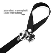 Campanello da addestramento per cani da compagnia Corda in nylon Corda da trazione Campanello al guinzaglio Campana anti-smarrimento per cani con 7 campanelli