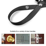 Campanello da addestramento per cani da compagnia Corda in nylon Corda da trazione Campanello al guinzaglio Campana anti-smarrimento per cani con 7 campanelli