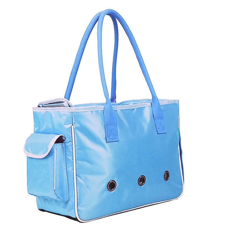 DODOPET TV-524 Borsa a tracolla portatile per animali domestici per gatti/cani e altri animali domestici/Può essere completamente chiusa, grande, dimensioni: 51*34,5*21,5 cm, Size: L Pink, Size: L Blue