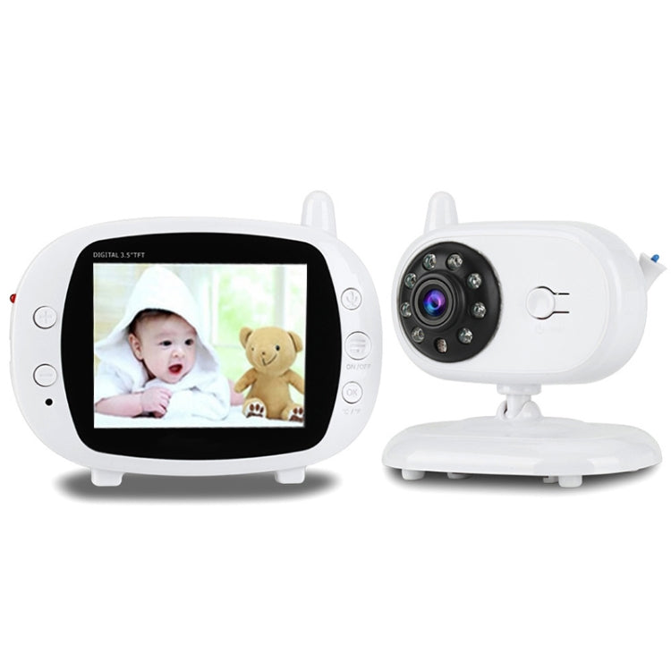 Baby monitor per telecamera di sorveglianza wireless LCD da 3,5 pollici BM-850 da 2,4 GHz con visione notturna LED 8-IR, conversazione vocale bidirezionale, BM-850