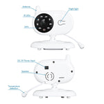 Baby monitor wireless LCD 3,5" BM-850 con visione notturna