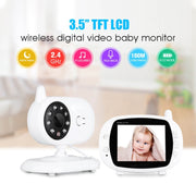 Baby monitor per telecamera di sorveglianza wireless LCD da 3,5 pollici BM-850 da 2,4 GHz con visione notturna LED 8-IR, conversazione vocale bidirezionale, BM-850