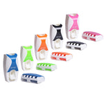 Set dispenser automatico di dentifricio con 5 portaspazzolini