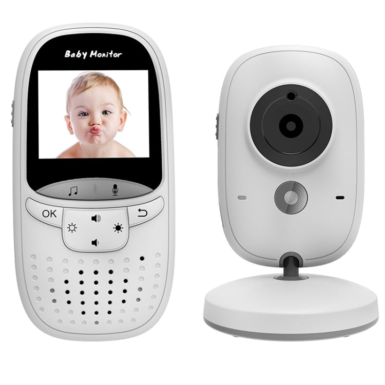 Baby monitor per telecamera di sorveglianza wireless LCD da 2,4 pollici VB602, supporto per conversazione bidirezionale, visione notturna, VB602