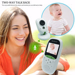 Baby monitor per telecamera di sorveglianza wireless LCD da 2,4 pollici VB602, supporto per conversazione bidirezionale, visione notturna, VB602