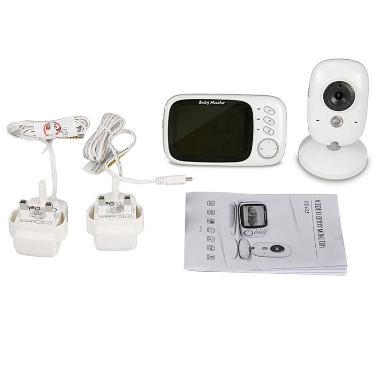 Baby monitor wireless LCD 3,2" con visione notturna e VOX
