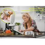 Baby monitor wireless LCD 3,2" con visione notturna e VOX
