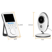 Baby monitor per telecamera di sorveglianza wireless LCD da 2,4 pollici VB605, supporto per conversazione bidirezionale, visione notturna, VB605