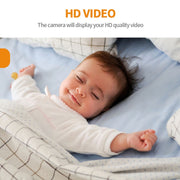 Baby monitor per telecamera di sorveglianza wireless LCD da 2,4 pollici VB605, supporto per conversazione bidirezionale, visione notturna, VB605
