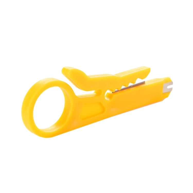 Mini strumento per crimpare cavi da 10 pezzi per cavo di rete RJ45 Cat5, cavo telefonico dati, cavo UTP per computer, 10 PCS