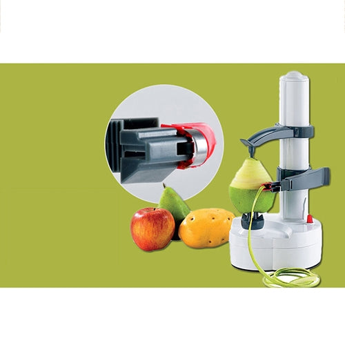 Pelapatate automatico multifunzione per frutta e verdura elettrica in acciaio inossidabile, Dry Battery