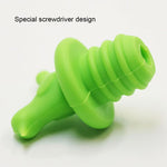 Tappo per bottiglia di condimenti per vino e birra in silicone stile uccello creativo da 2 pezzi. Consegna colore casuale, 10 PCS Bird Shape