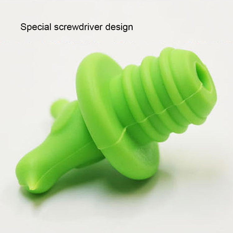 Tappo per bottiglia di condimenti per vino e birra in silicone stile uccello creativo da 2 pezzi. Consegna colore casuale, 10 PCS Bird Shape