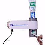 Dispenser automatico di dentifricio Portaoggetti per sterilizzatore per spazzolino UV ultravioletto dentale
