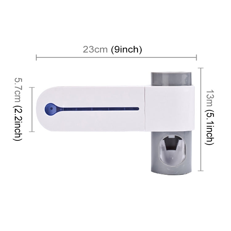 Dispenser automatico di dentifricio Portaoggetti per sterilizzatore per spazzolino UV ultravioletto dentale