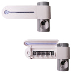 Dispenser automatico di dentifricio Portaoggetti per sterilizzatore per spazzolino UV ultravioletto dentale